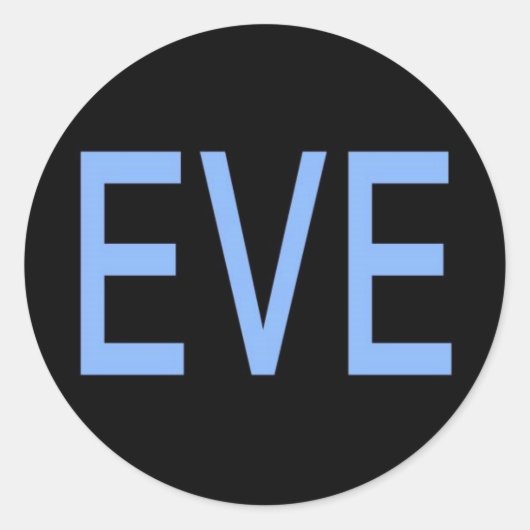 STICKER ROND EVE (Devant)