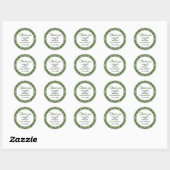 Sticker Rond Événement (Feuille)