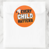 Sticker Rond Every Child Matters (Sac)