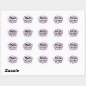 Sticker Rond Everyday (Feuille)