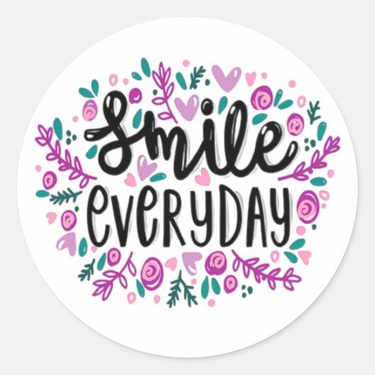 Sticker Rond Everyday (Devant)