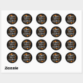 Sticker Rond Everything (Feuille)