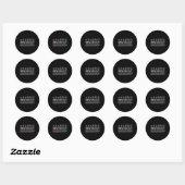 Sticker Rond Évidemment - Kamala 2024 (Feuille)