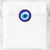 Sticker Rond Evil Eye Talisman & arabe Amulet /turc, grec (Sac)