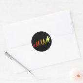Sticker Rond Évolution (Enveloppe)