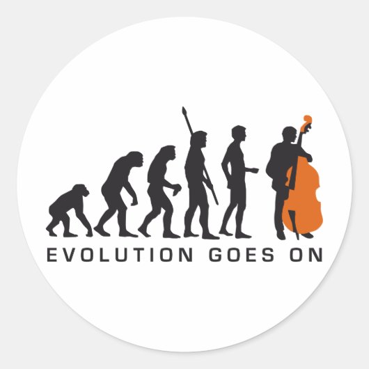 Sticker Rond evolution (Devant)