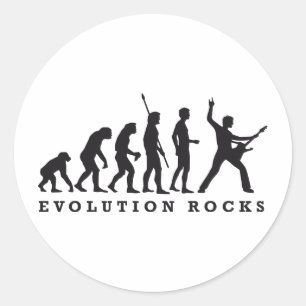 Sticker Rond evolution