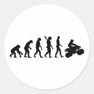 Sticker Rond Evolution ATV Quad Racing