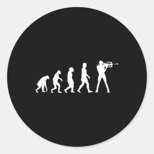 Sticker Rond Evolution Biathlon 1
