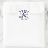 Sticker Rond Ewing Oil (Sac)