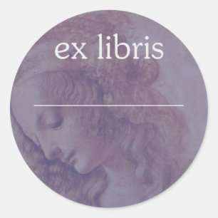Sticker Rond ex libris ..........