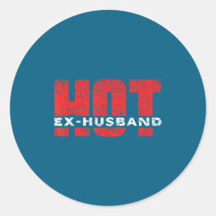 Sticker Rond Ex-mari divorcé divorce séparation