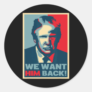Sticker Rond Excellente Vintage - Nous le voulons Ck - Donald T