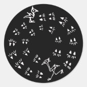 Sticker Rond Exécution (Devant)