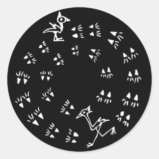 Sticker Rond Exécution