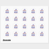 Sticker Rond Exécution - Équipe d'exécution de Sloth (Feuille)