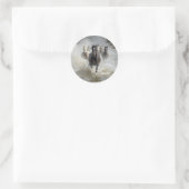 Sticker Rond Exécution libre (Sac)
