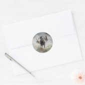 Sticker Rond Exécution libre (Enveloppe)