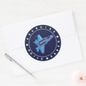 Sticker Rond Exercice Agile Saber 6 Compteur feuille (Enveloppe)