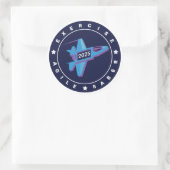 Sticker Rond Exercice Agile Saber 6 Compteur feuille (Sac)