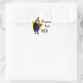 Sticker Rond Exercice Hexex sans risque (Sac)