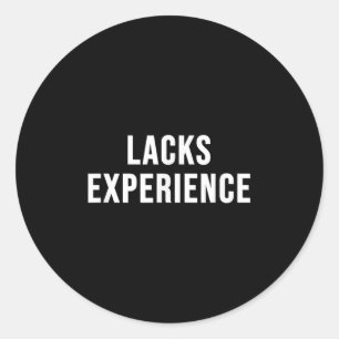 Sticker Rond Expérience manquante