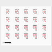 Sticker Rond Explication Axolotl Anatomie D'Un Axolotl (Feuille)