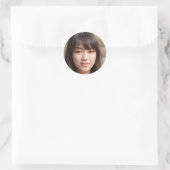 Sticker Rond Explorer l'inconnu (Sac)