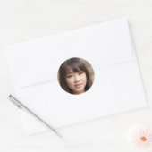 Sticker Rond Explorer l'inconnu (Enveloppe)