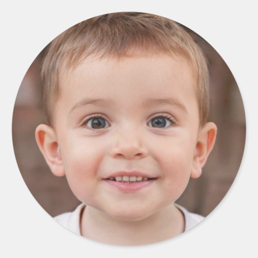 Sticker Rond Explorer l'inconnu (Devant)