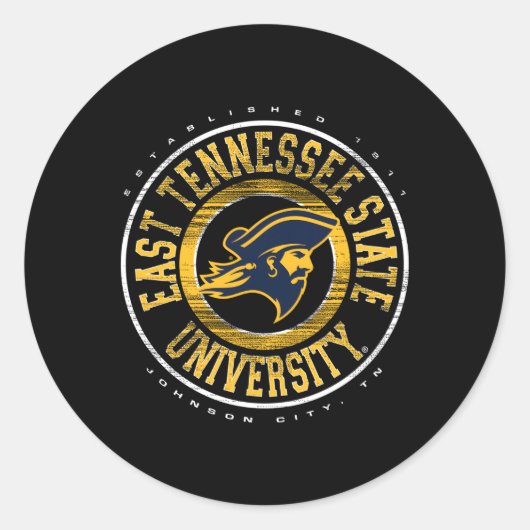 Sticker Rond Exposition des Buccaneers State Buccaneers East Te (Devant)