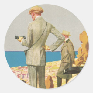 Sticker Rond Exposition Pacifique du Panama