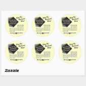 Sticker Rond Express ferroviaire - Navire Chemin de fer (Feuille)