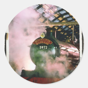 Sticker Rond Express Hogwarts