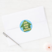 Sticker Rond expression dynamique (Enveloppe)