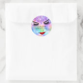 Sticker Rond Extension de la ceinture de maquillage Holographe (Sac)