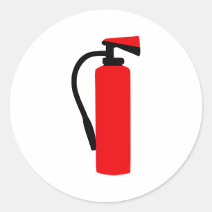 Sticker Rond Extincteur
