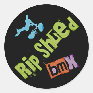 Sticker Rond Extraire BMX partagé