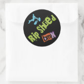 Sticker Rond Extraire BMX partagé (Sac)