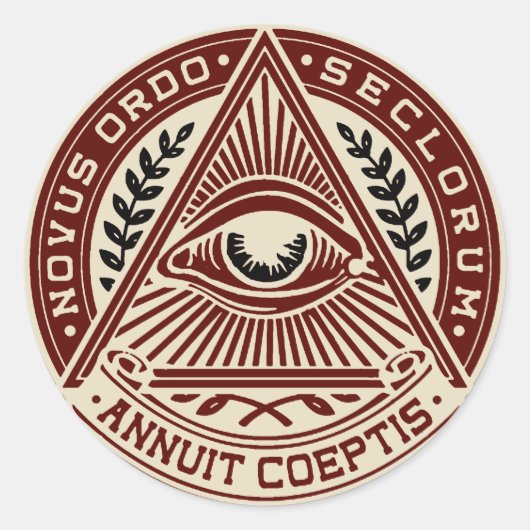 Sticker Rond Eye (Devant)