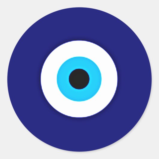 Sticker Rond Eye Charm (Devant)