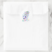 Sticker Rond EZ_Écoute (Sac)