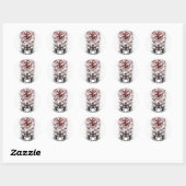 Sticker Rond Ezekiel 37 (Feuille)