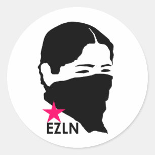 STICKER ROND EZLN