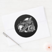 STICKER ROND F4U CORSAIR (Enveloppe)
