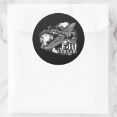 STICKER ROND F4U CORSAIR (Sac)