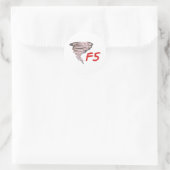 STICKER ROND F5 TORNADO (Sac)