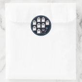 STICKER ROND F#ステッカーシール (Sac)