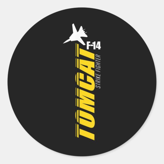 Sticker Rond F-14 Tomcat (Devant)