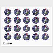 Sticker Rond F-14 Tomcat (Feuille)